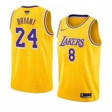 Kobe Bryant Los Angeles Lakers 2020 NBA Finals Bound Icon Jersey Yellow